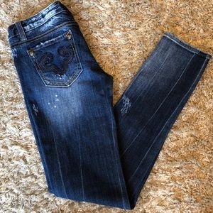 Express Denim Skinny Jeans